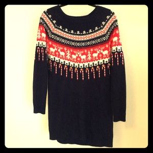 Christmas sweater dress